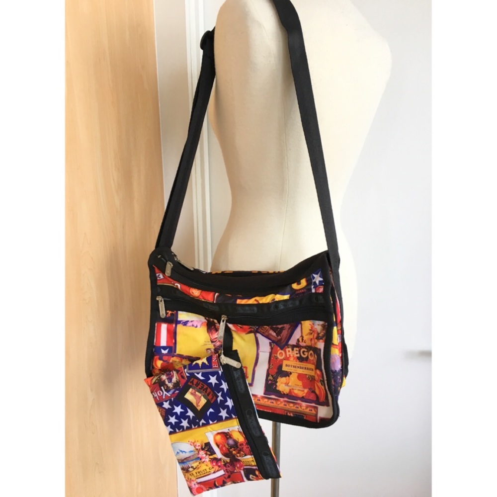 Lesportsac Shoulder Bag and Cosmetic Bag